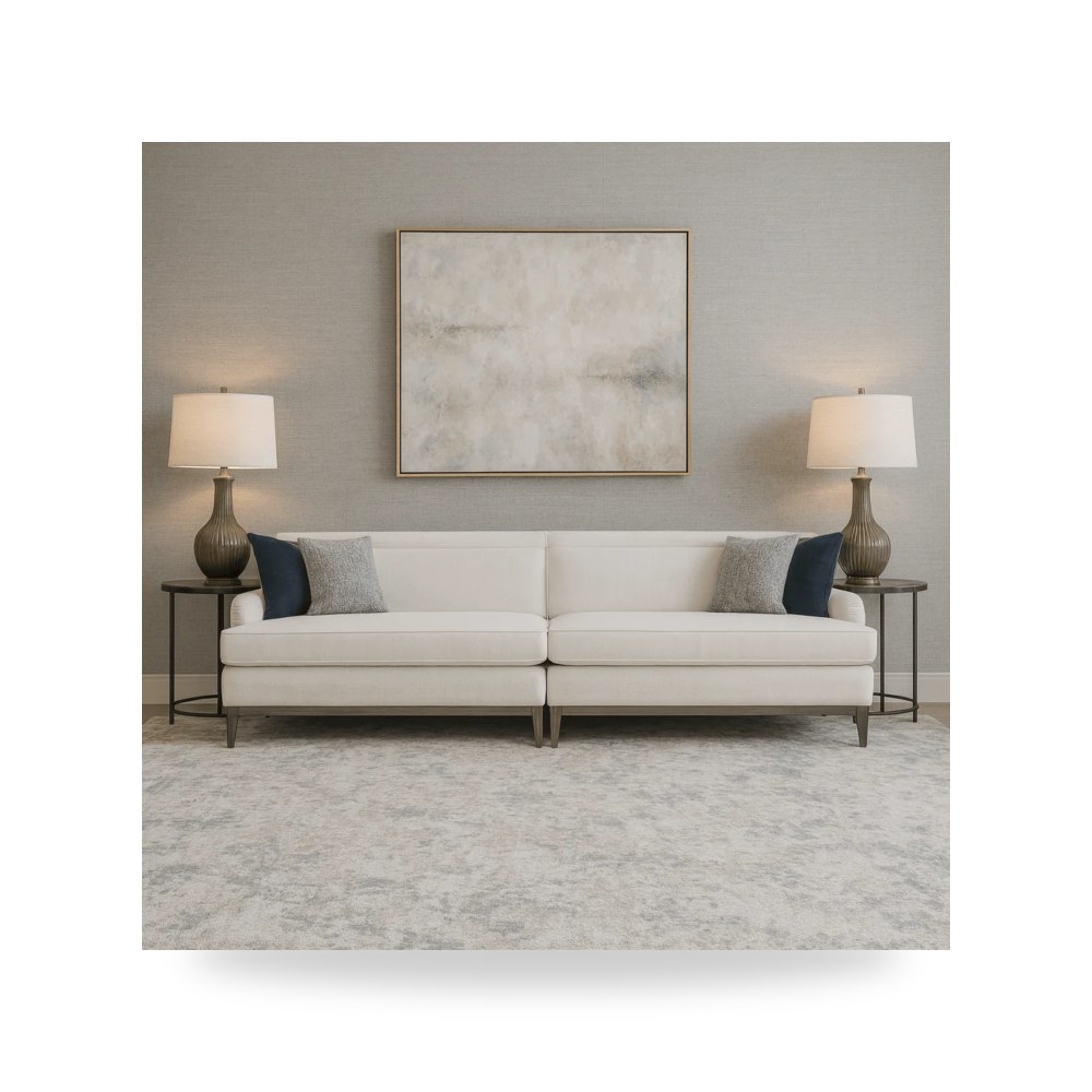 كنب وجلسات جلوس فاخرة - XL Sofas موديل ZHA1045 Navy - طراز ZHA1045-Navy