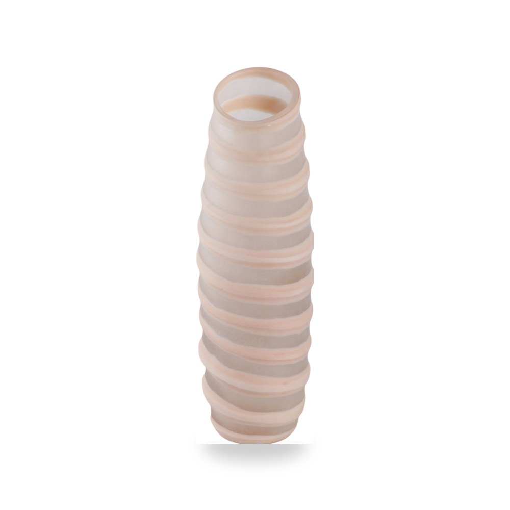 زجاج عاجي Westerly Vase, Sagebrook Home