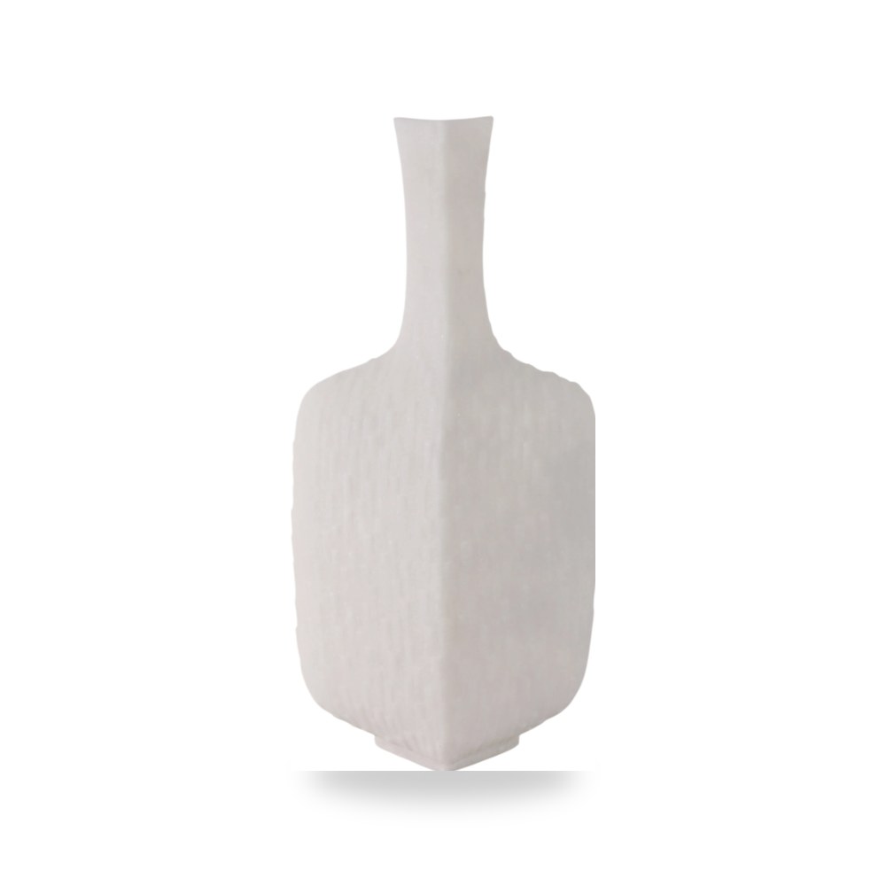 فازة زينة أبيض Sagebrook Home موديل EV22169