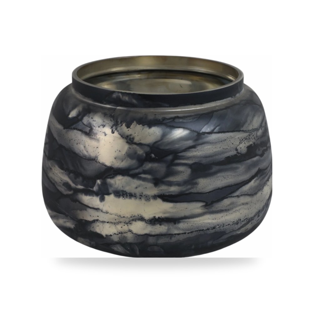مزهرية فازة ديكور Annecy Glass أزرق Sagebrook Home