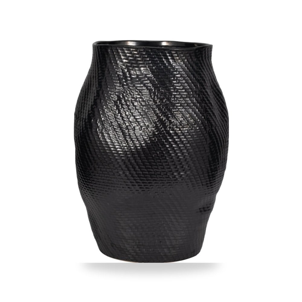 أسود Sobaek Vase, Sagebrook موديل EV19815 Sagebrook Home