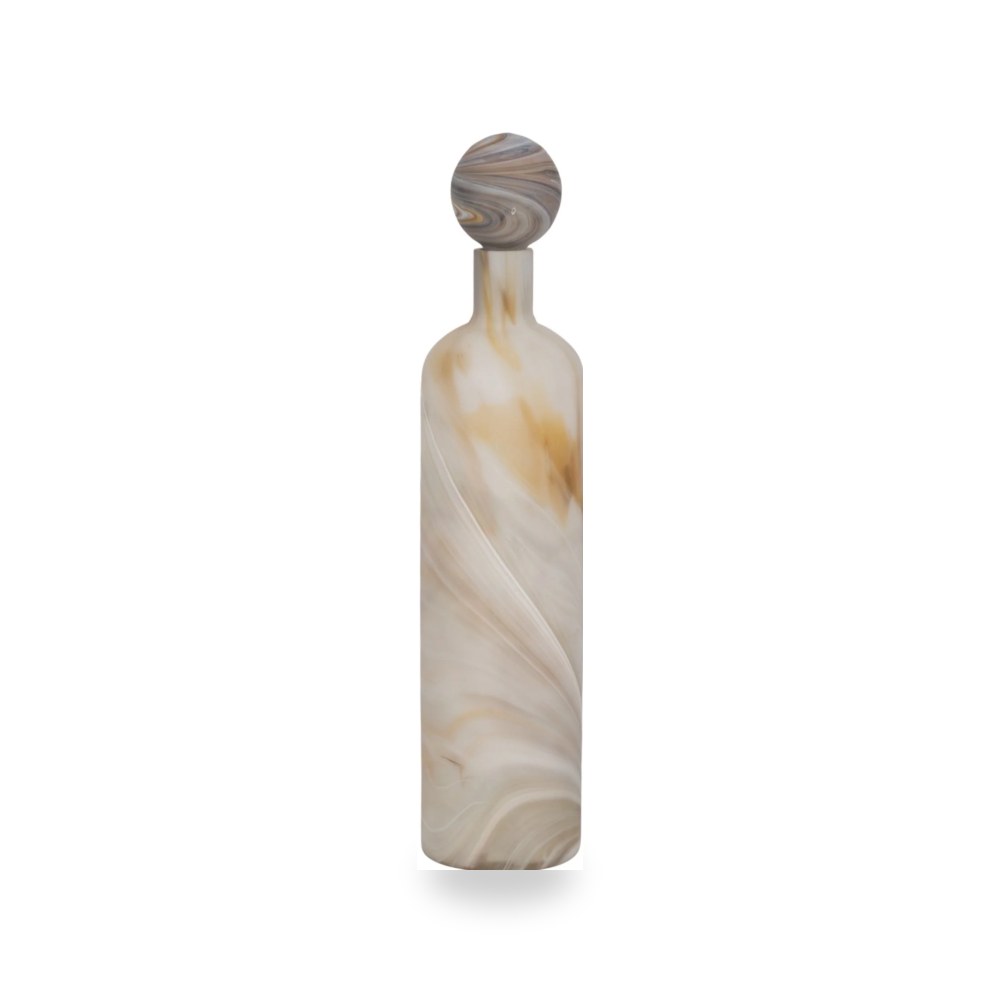 قارورة زجاجية ديكور Sutton Glass رمادي Sagebrook Home