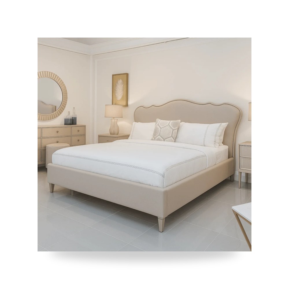 سرير نوم فاخر - سرير نوم موديل GF 831 Qbed - طراز GF-831-Qbed