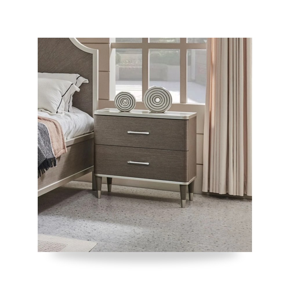 وحدة أدراج وكومودينة غرف نوم - BERLIN NIGHTSTAND - طراز GF-859-NTS