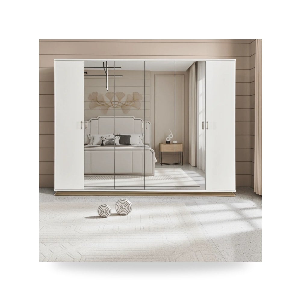 أثاث غرف نوم وأسرّة - Timeless Tranquility White Wardrobe