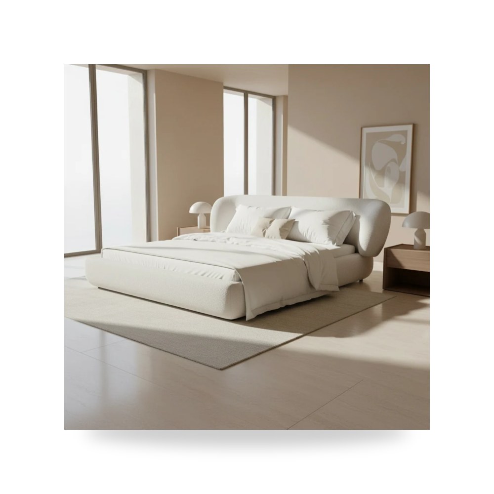 أثاث غرف نوم وأسرّة - إضاءة بيج MetroNest - طراز R2260-B0003BED
