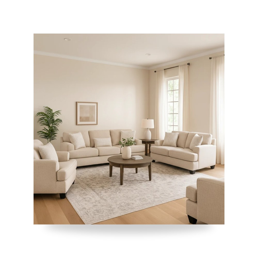 طقم كنب غرفة معيشة آشلي Ashley Furniture موديل 44670 موديل 44670-Sofaset2