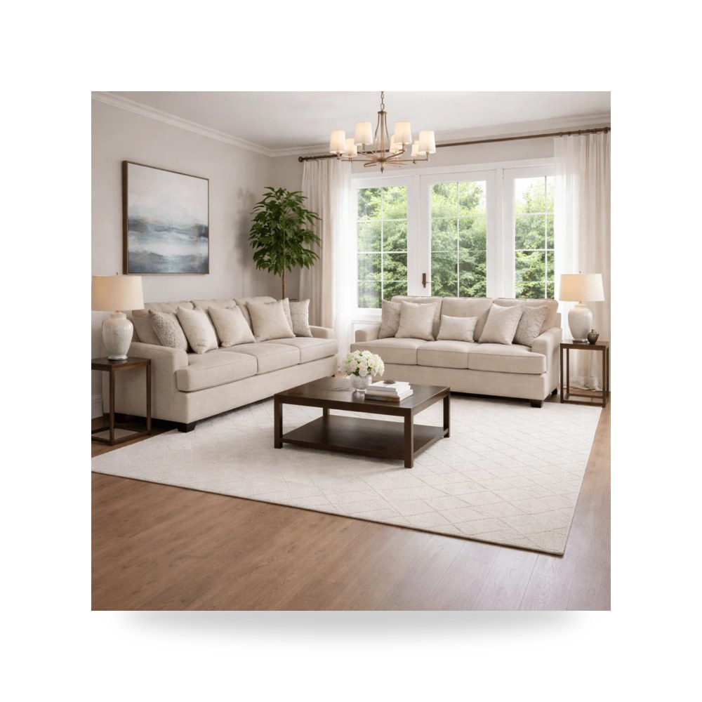 طقم كنب غرفة معيشة آشلي Ashley Furniture موديل 44670 Sofaset