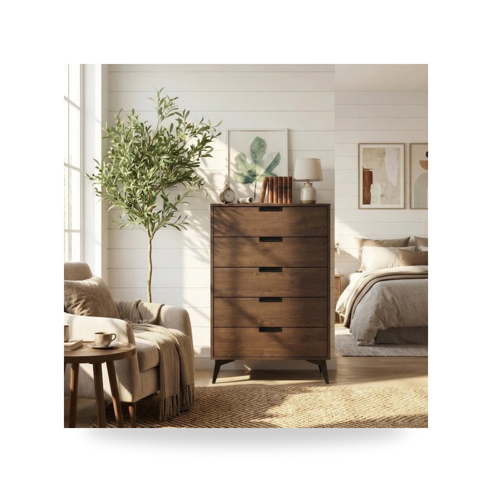 وحدة أدراج وكومودينة غرف نوم - دولاب خزانة موديل R2270 - طراز R2270-B0002C
