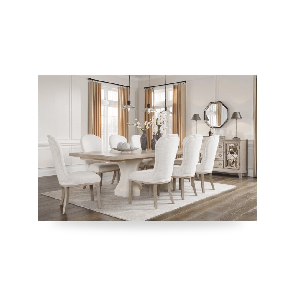 كرسي طعام فاخر - طقم غرفة طعام D922 Ashley - طراز D922-45Set