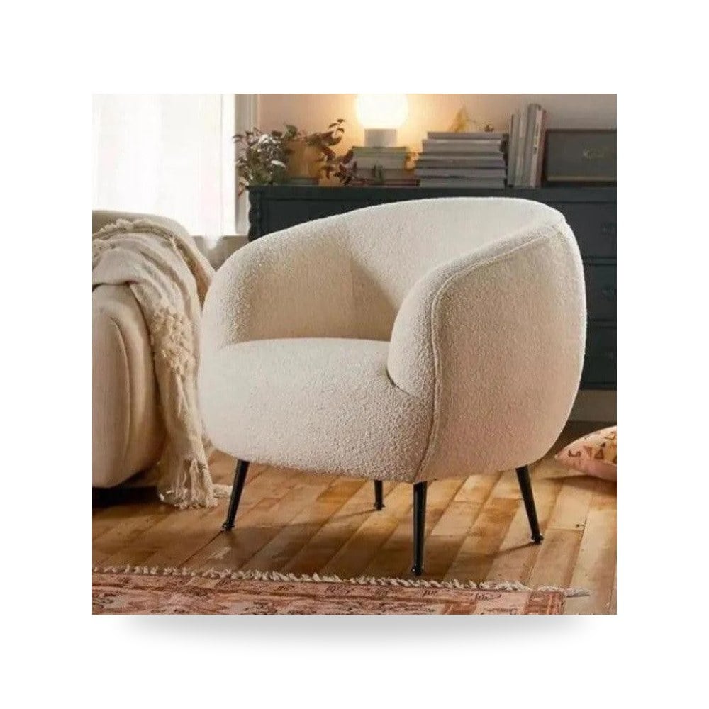 كرسي خشب أبيض 76×76 Alhome موديل AL-314