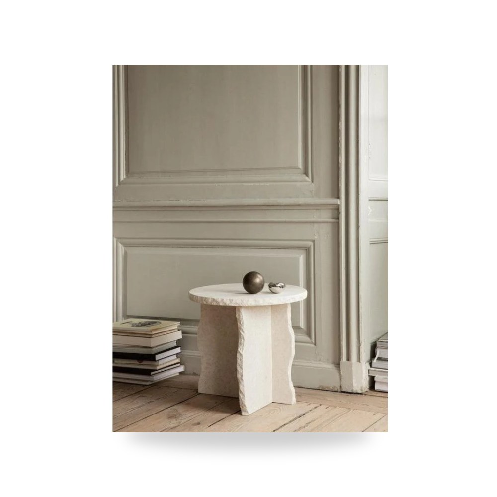 طاولة جانبية أبيض 50×50 موديل 110110156 Alhome