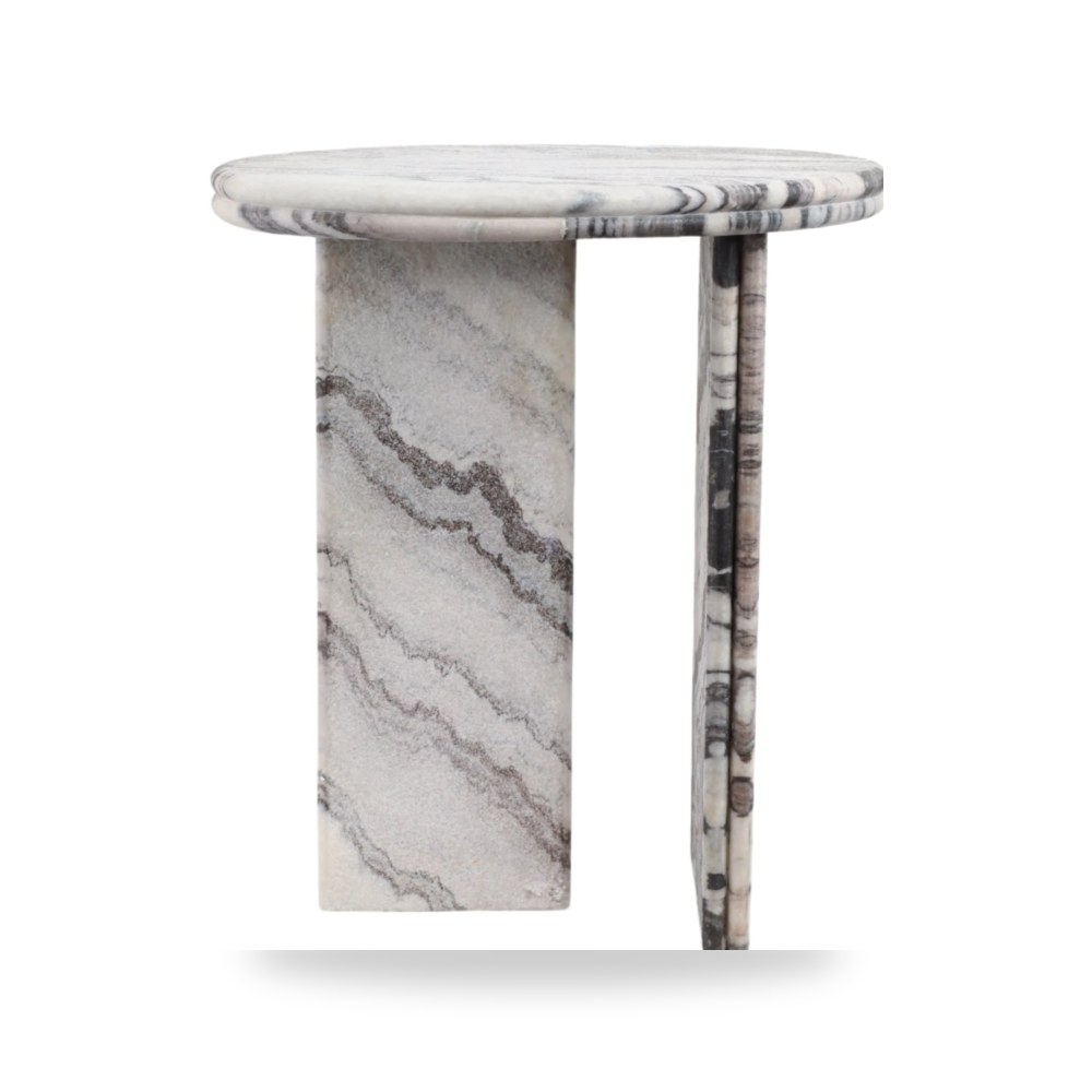 طاولة 24" ANDROMEDA GRANITE ACCENT WITH TEXTURE Sagebrook Home موديل EV20957