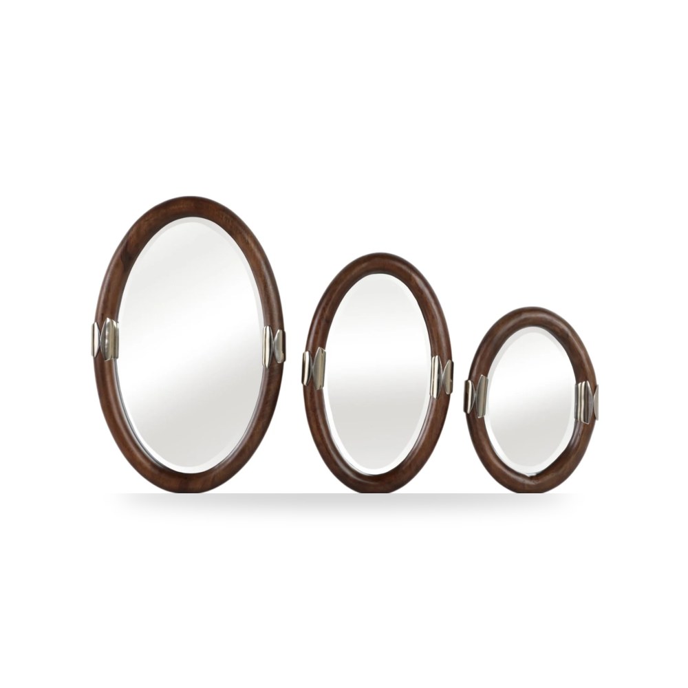 مرآة خشب S - 3 Sheffield Fram Sagebrook Home موديل EV21950