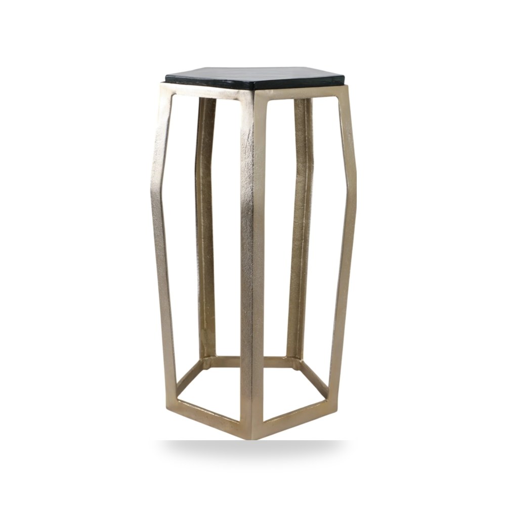 طاولة 26" Hettinger Accent ذهبي Sagebrook Home