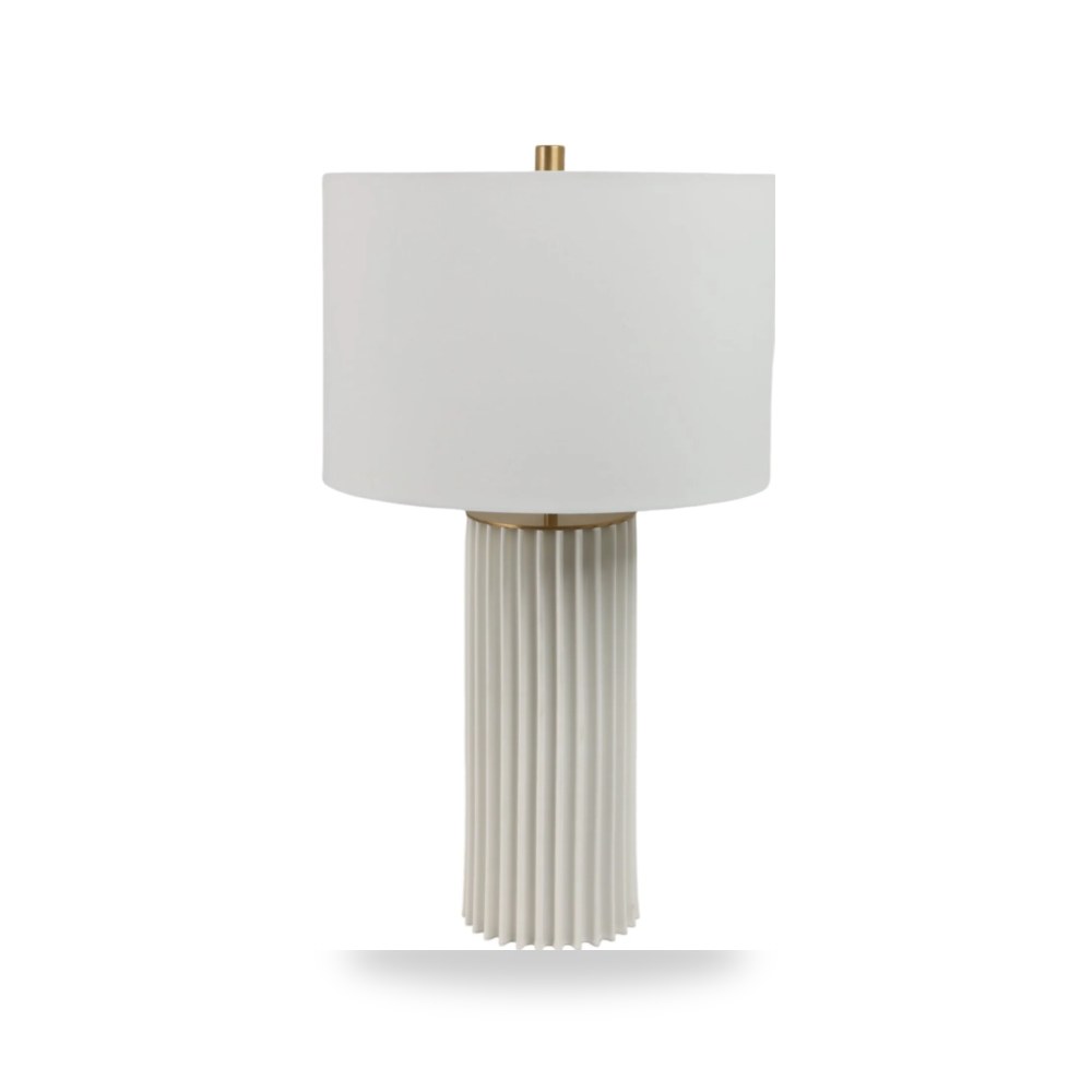 مصباح طاولة Kapri Porcelain من ساج بروك هوم Sagebrook Home موديل EV51367