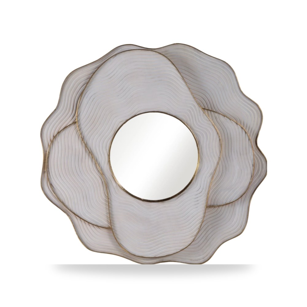 مرآة خشب أحمر Kearny Sagebrook 39×39 Sagebrook Home موديل EV22239