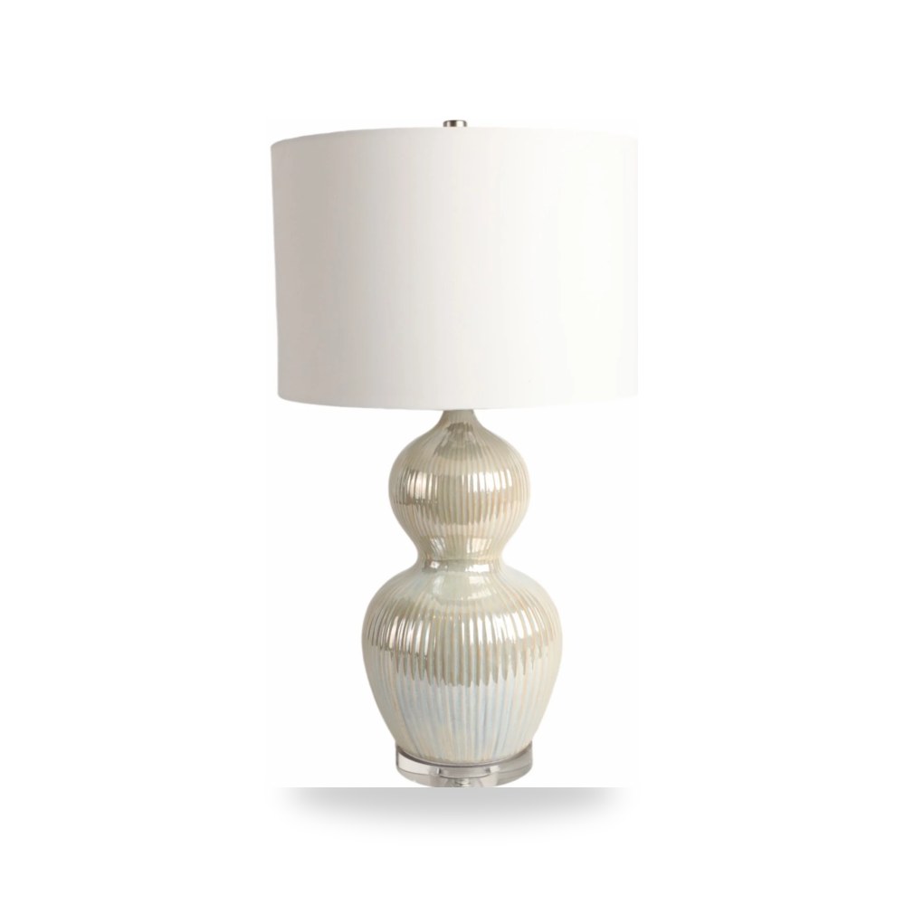 مصباح طاولة سيراميك Alanis Sagebrook Home موديل EV51362