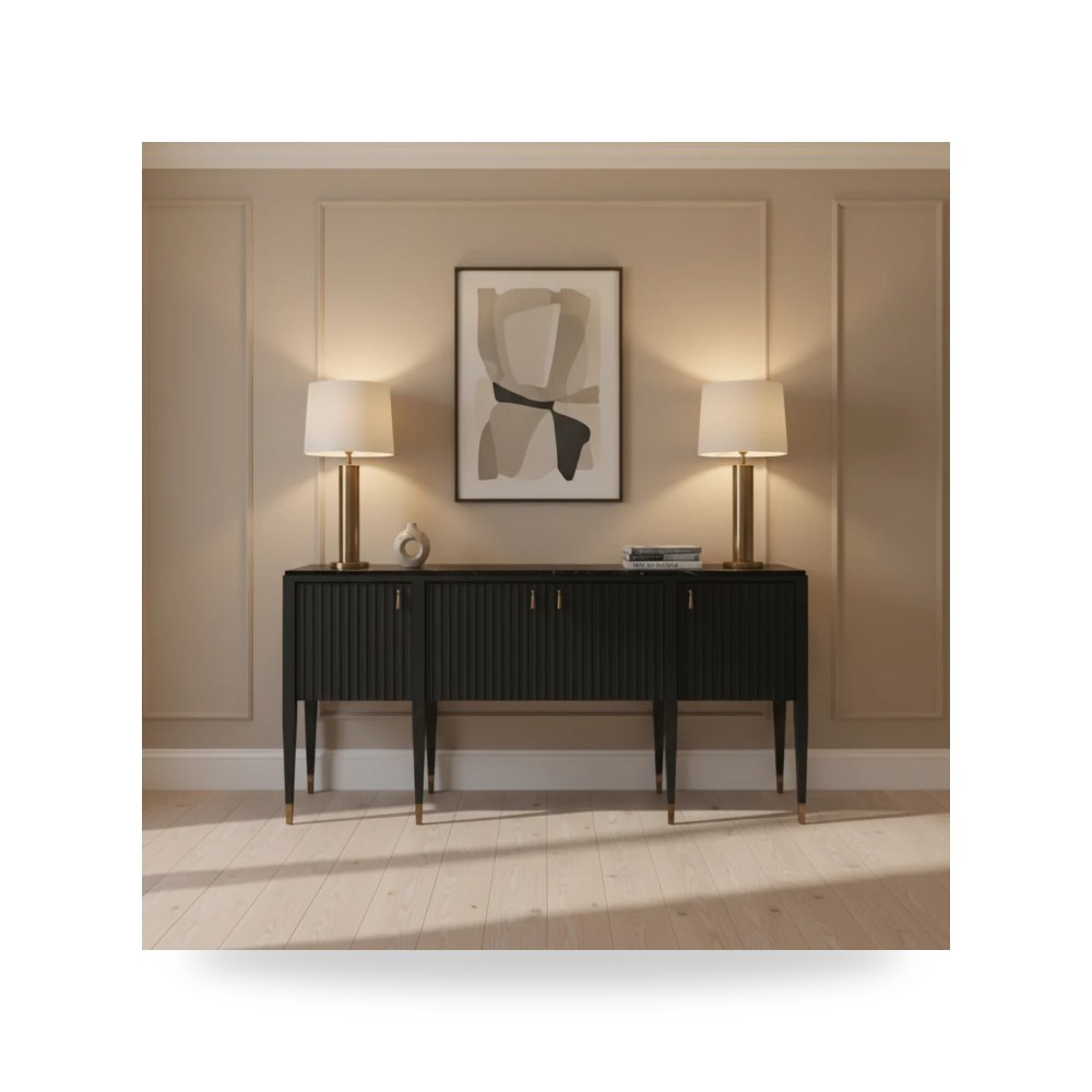 بوف ومسند قدم عثماني - بوفيه كونسول A.R.T. Furniture موديل 336251 - طراز 336251-1818