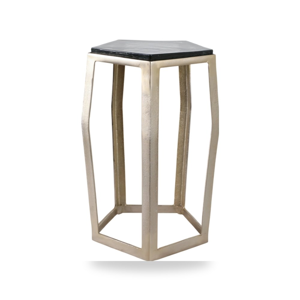 طاولة 22" Hettinger Accent ذهبي Sagebrook Home