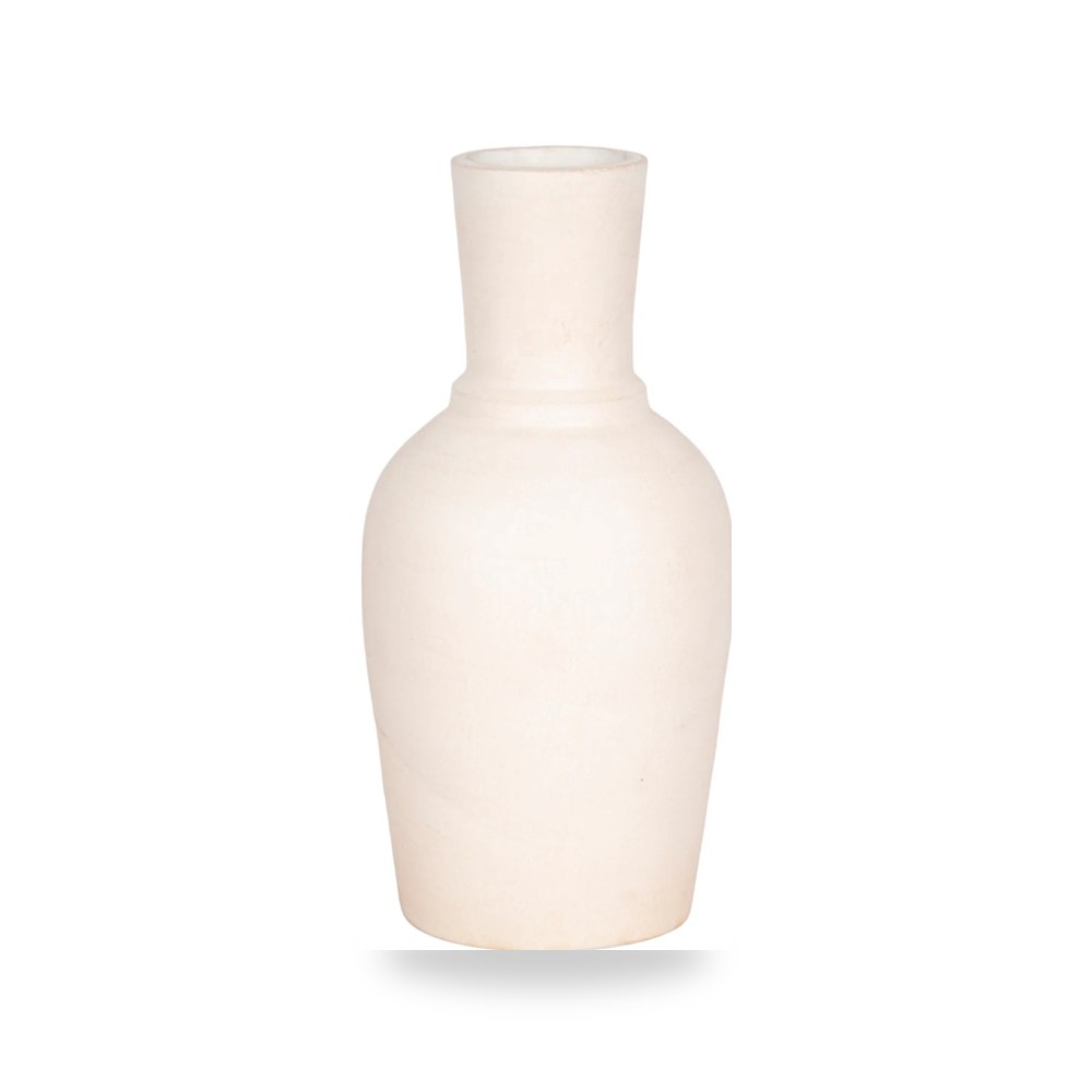 عاجي Terracotta, Vase Neck سيجبروك هوم Sagebrook Home