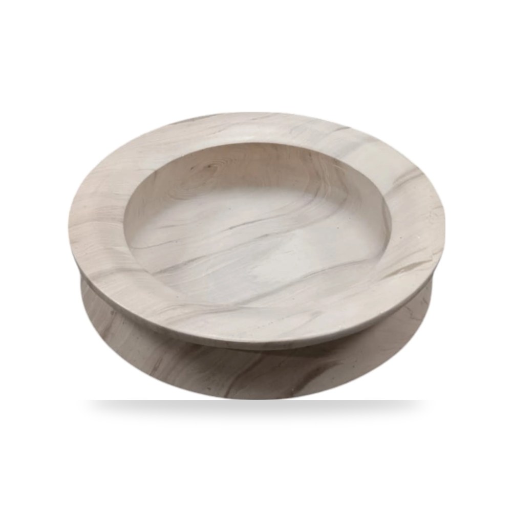 مرآة ديكور جدارية وعاء ديكوري رخام Sagebrook Home موديل EV22368