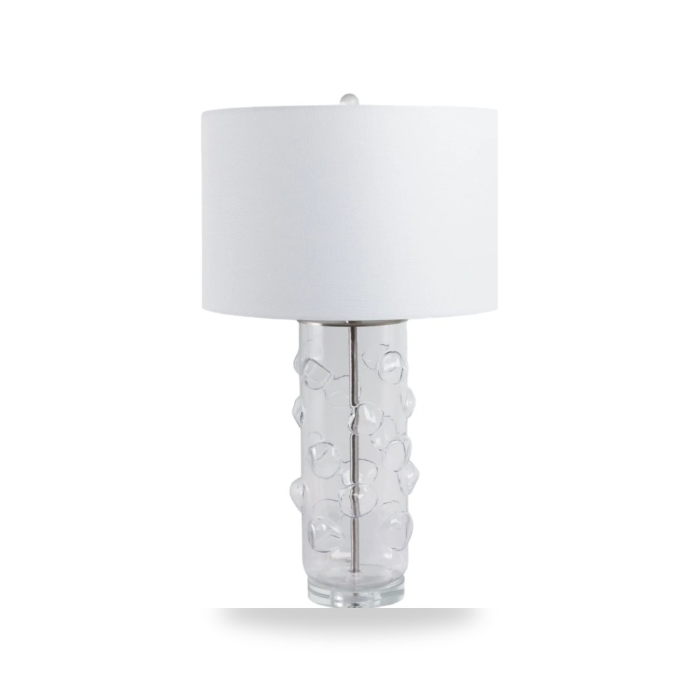 أباجورة إضاءة طاولة ومكتب 29x17" Glass Bubbles , Sagebrook Home