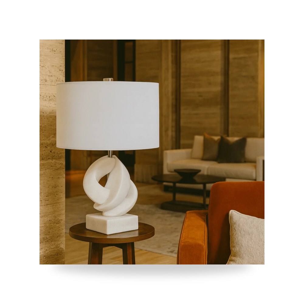أباجورة طاولة Sagebrook Home موديل EV51448