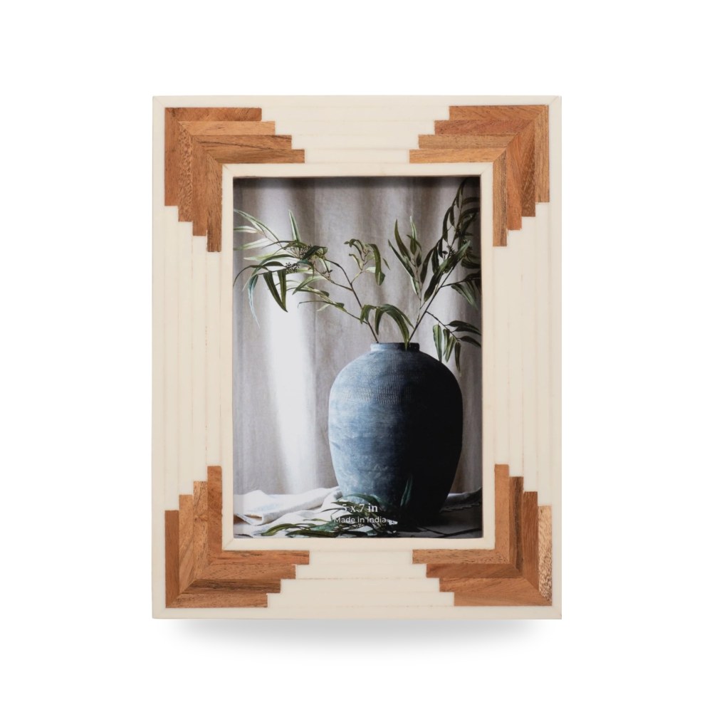 خشب أبيض Resin, Photo 5×7 Sagebrook Home