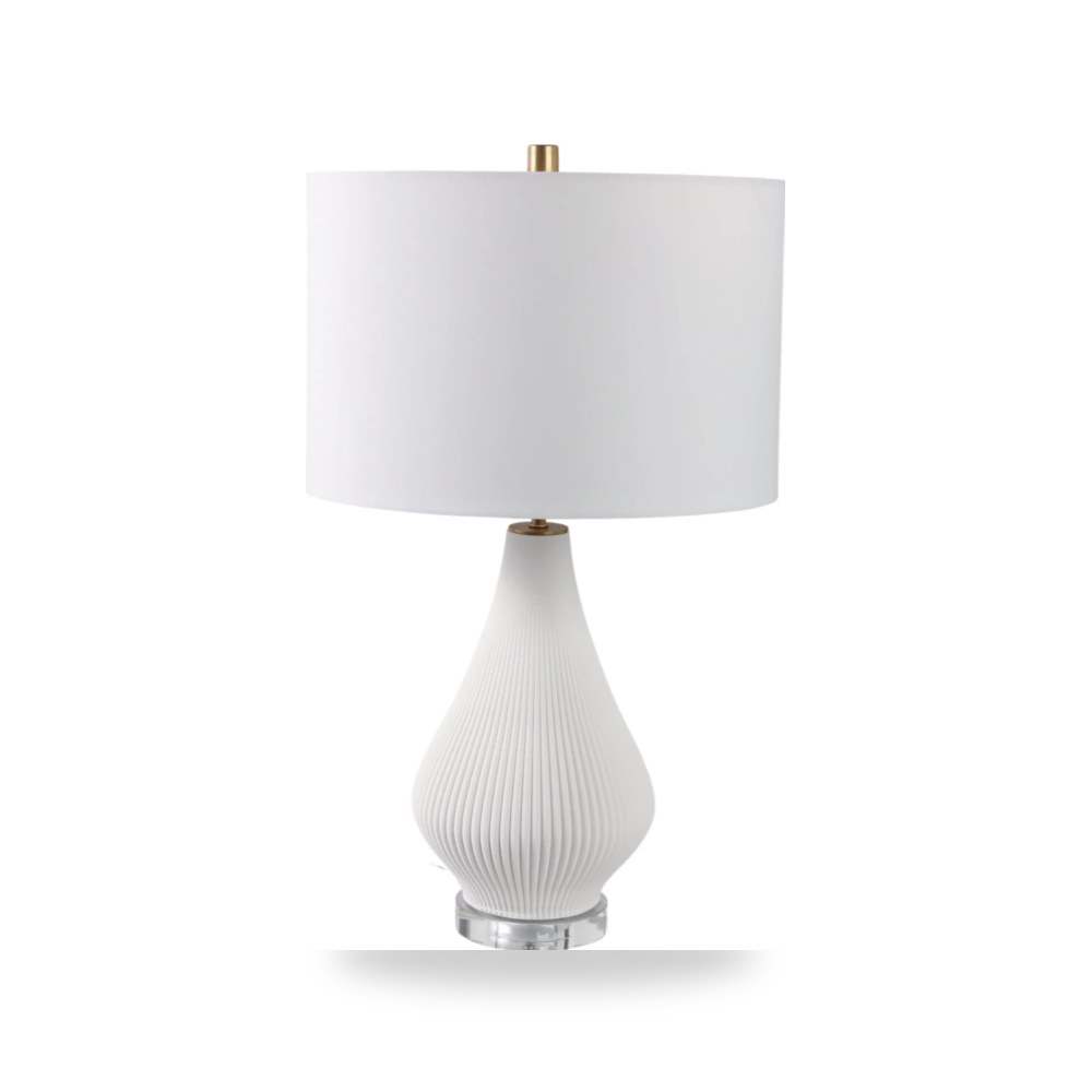 مصباح طاولة Violetta Porcelain من ساج بروك هوم Sagebrook Home موديل EV51353