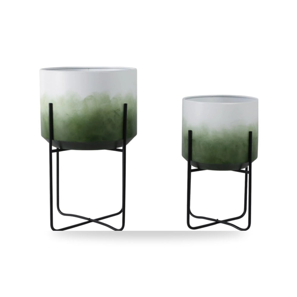 حوض زرع ونباتات ديكوري فاخر - مركن حوض زرع بيج Sagebrook Home موديل 22209 - طراز 22209-02