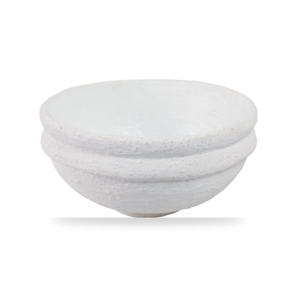 أبيض Bowl, Sagebrook 12×12 موديل 21470-02 Sagebrook Home