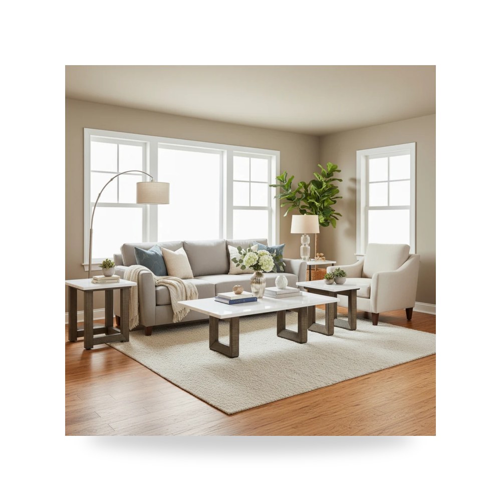 طقم طاولات آشلي Ashley Furniture موديل T5760 Set موديل T5760-Set