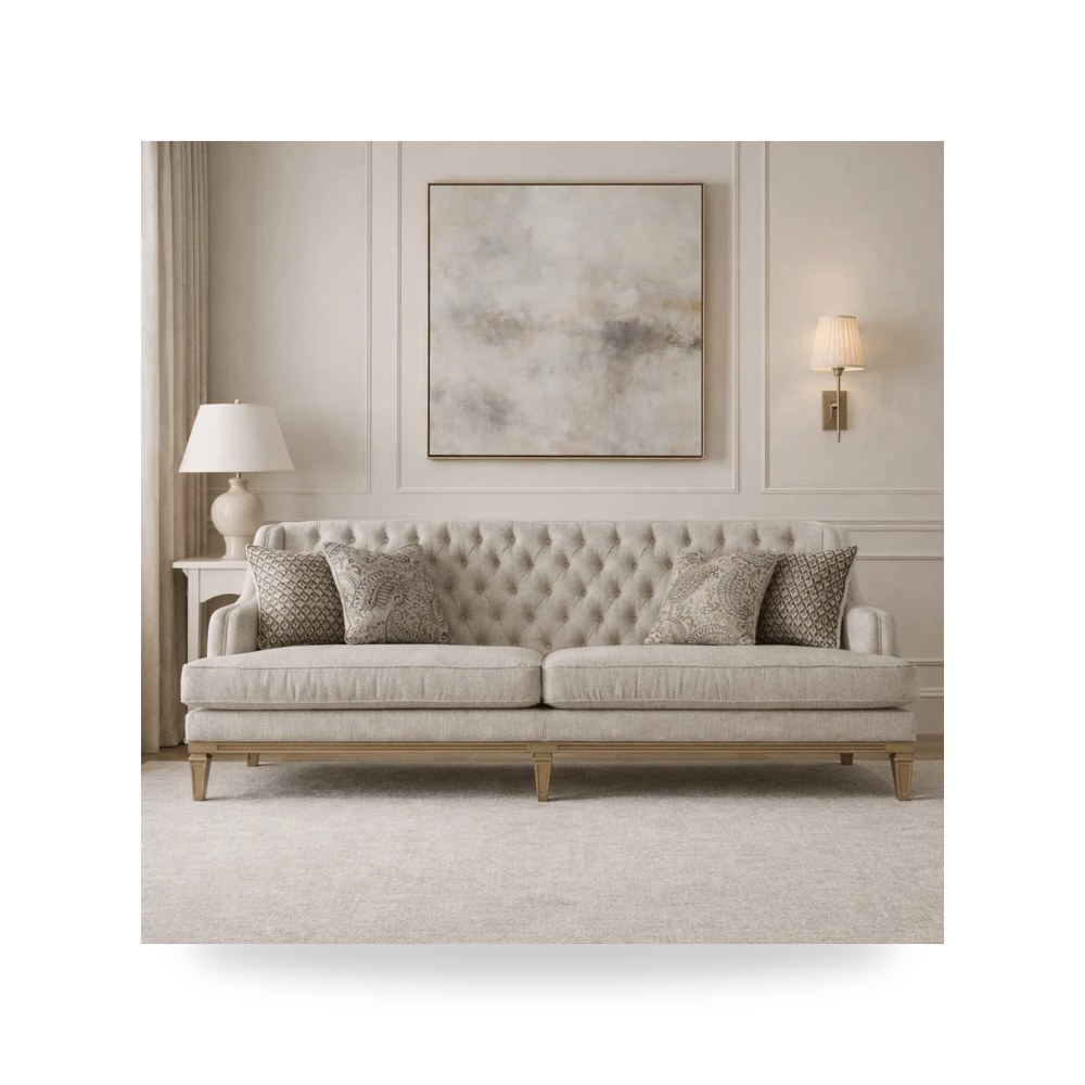 كنب وجلسات جلوس فاخرة - XL Sofas بيج