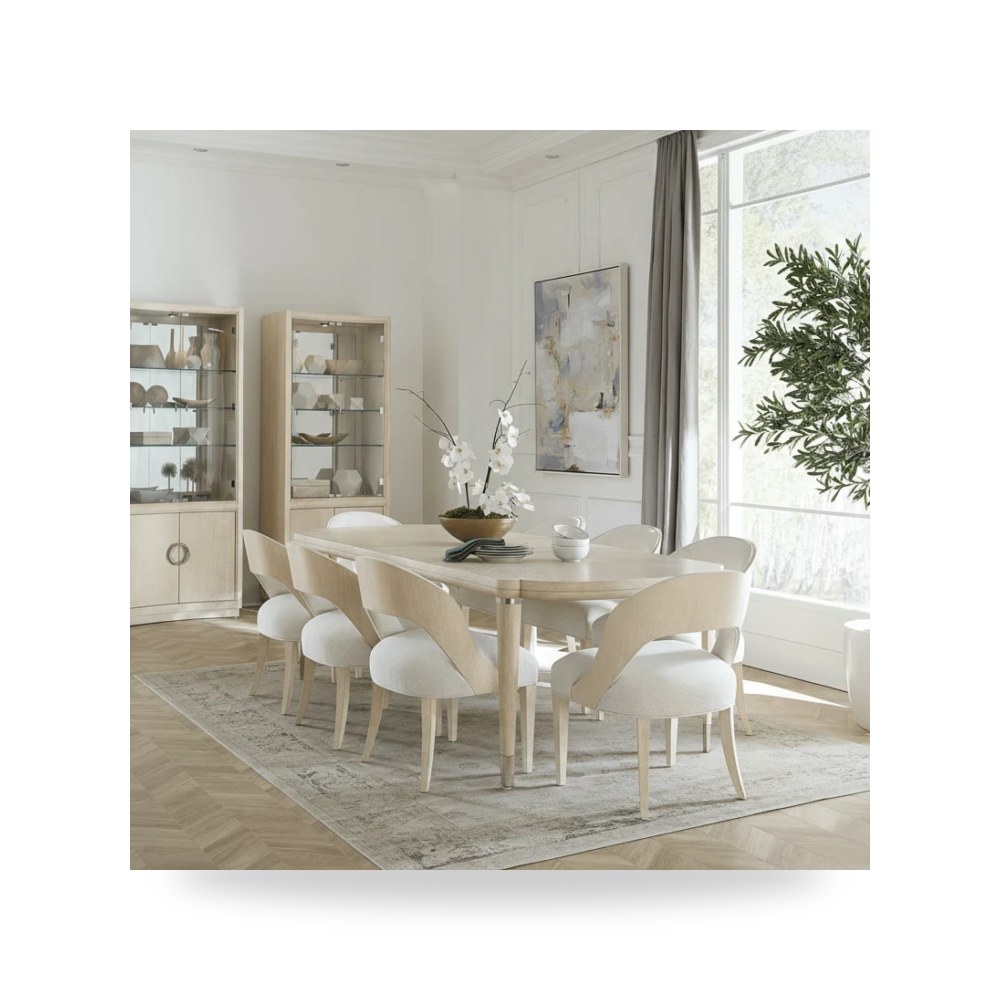 كرسي طعام فاخر - طقم غرفة طعام Hooker موديل 6500 75SET 80 - من Hooker Furniture
