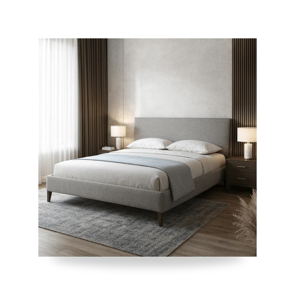 سرير نوم فاخر - Menton Panel Bed King - من Bernhardt - طراز 352-SET-09