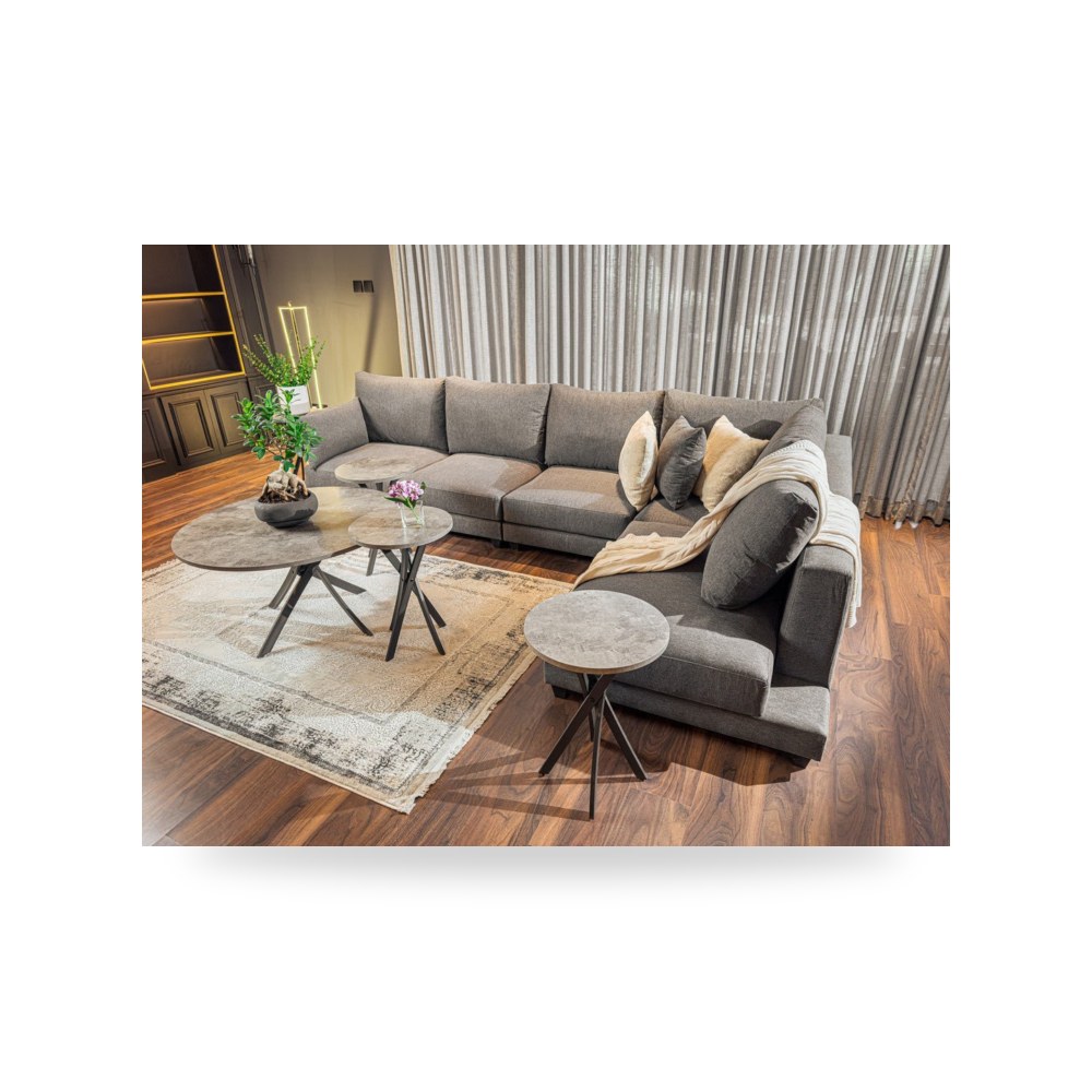 كنب زاوية أريكة مقطعية Alhome موديل AL 24 موديل AL-24