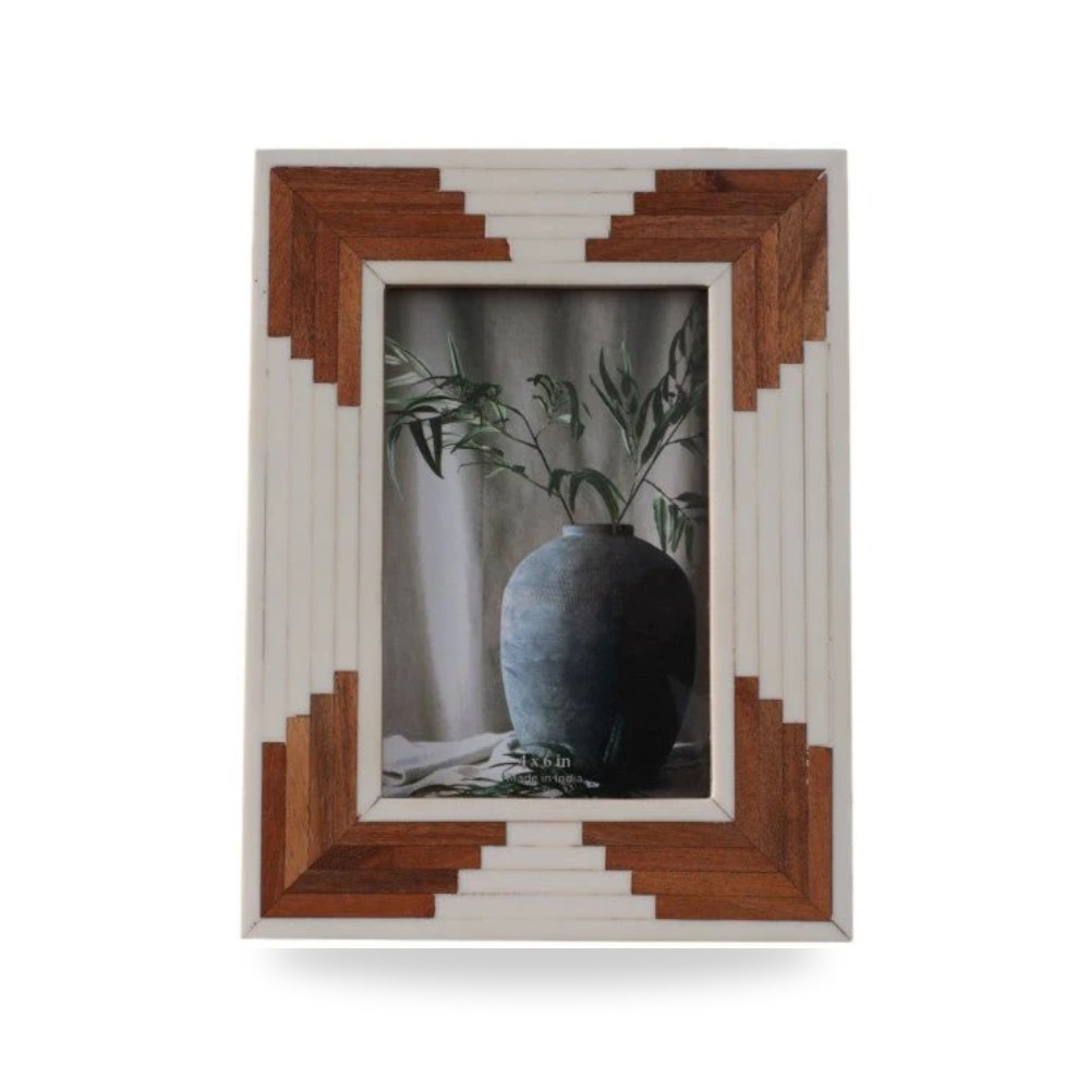خشب أبيض RESIN, PHOTO 4×6 Sagebrook Home