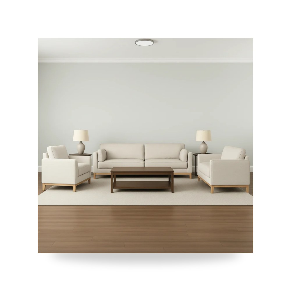 كراسي ومقاعد فاخرة - أريكة Jojanna Ashley معتمد - طراز 79470-SofaSet