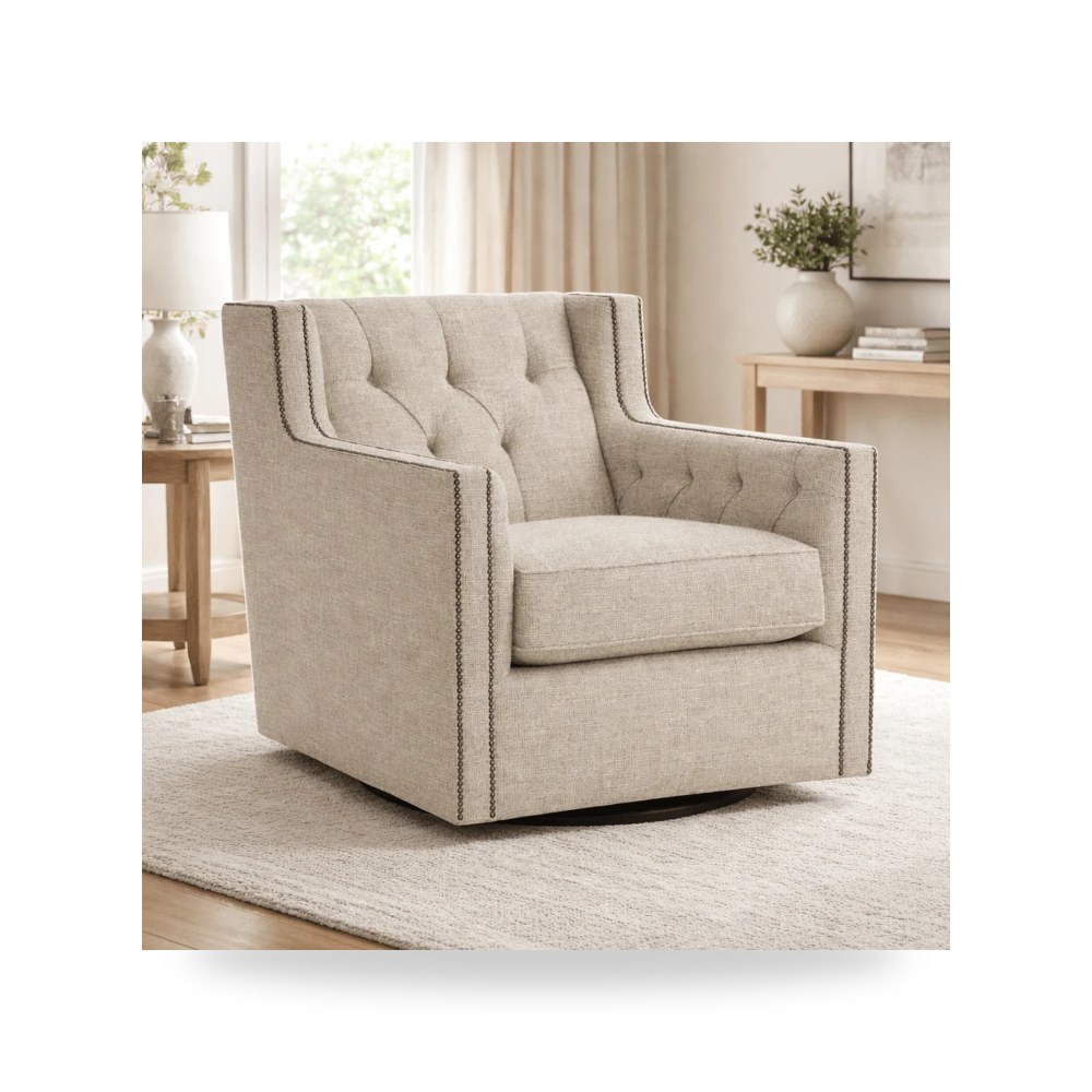 كرسي جلوس بتصميم أنيق - Candace Chair - من Bernhardt - طراز B7272