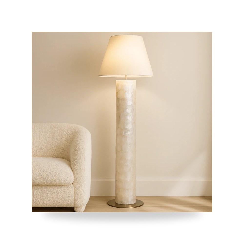 أثاث غرف نوم وأسرّة - مصباح أرضي Luna  - طراز GT9BBS95BS01CL