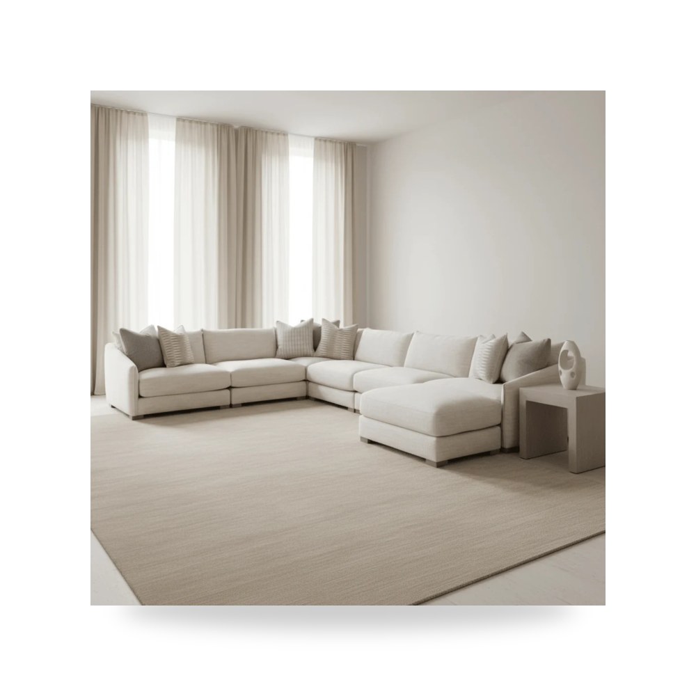 كرسي جلوس بتصميم أنيق - Heavenly Fabric Corner Chair - من Bernhardt - طراز P8232A