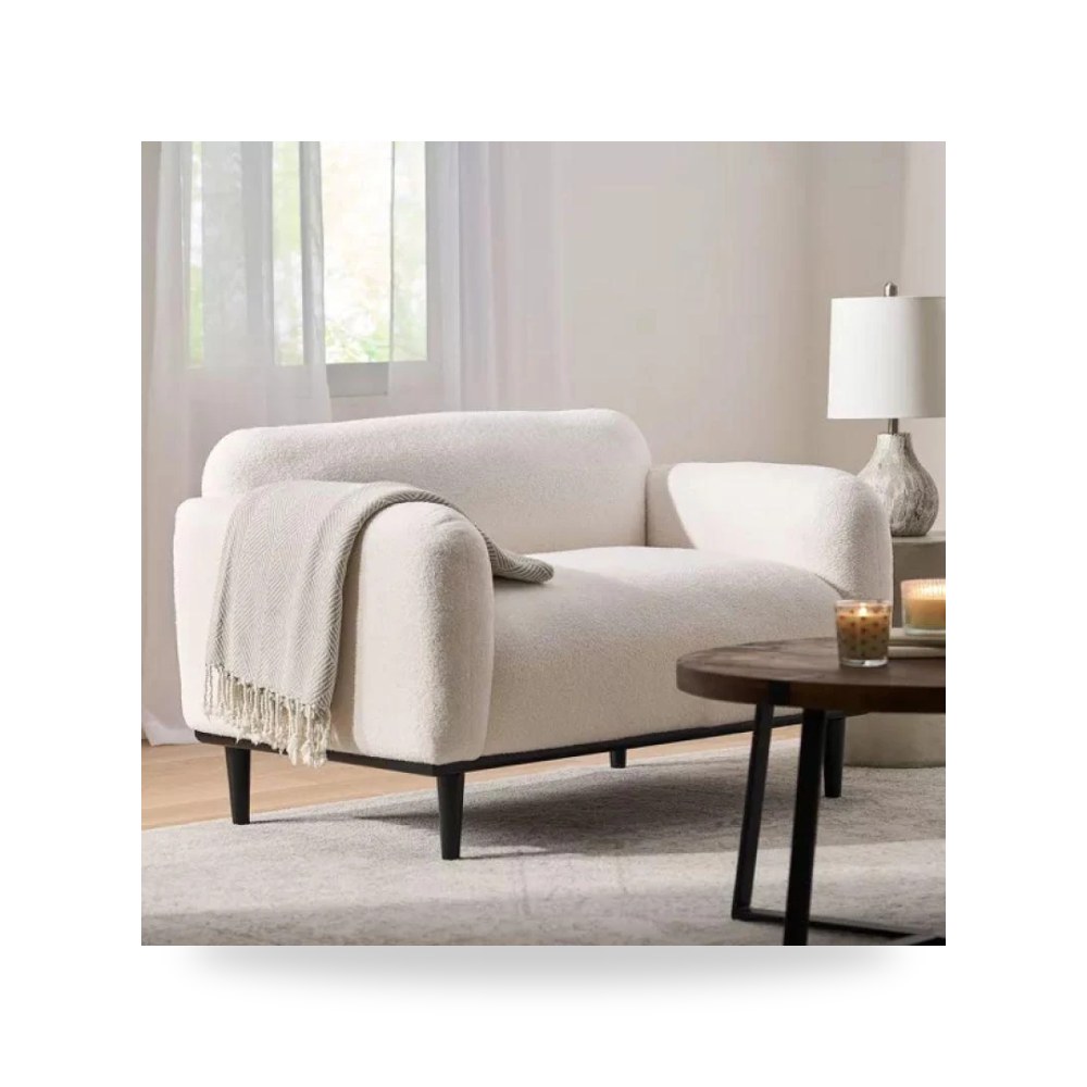 كنب أريكة أبيض Alhome