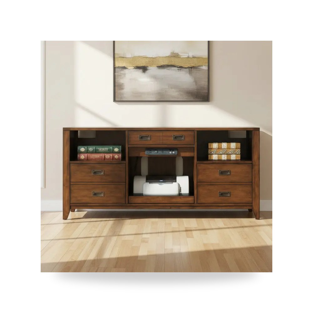 بوفيه كونسول أحمر هوكر فيرنتشر Hooker Furniture موديل 388 10 364