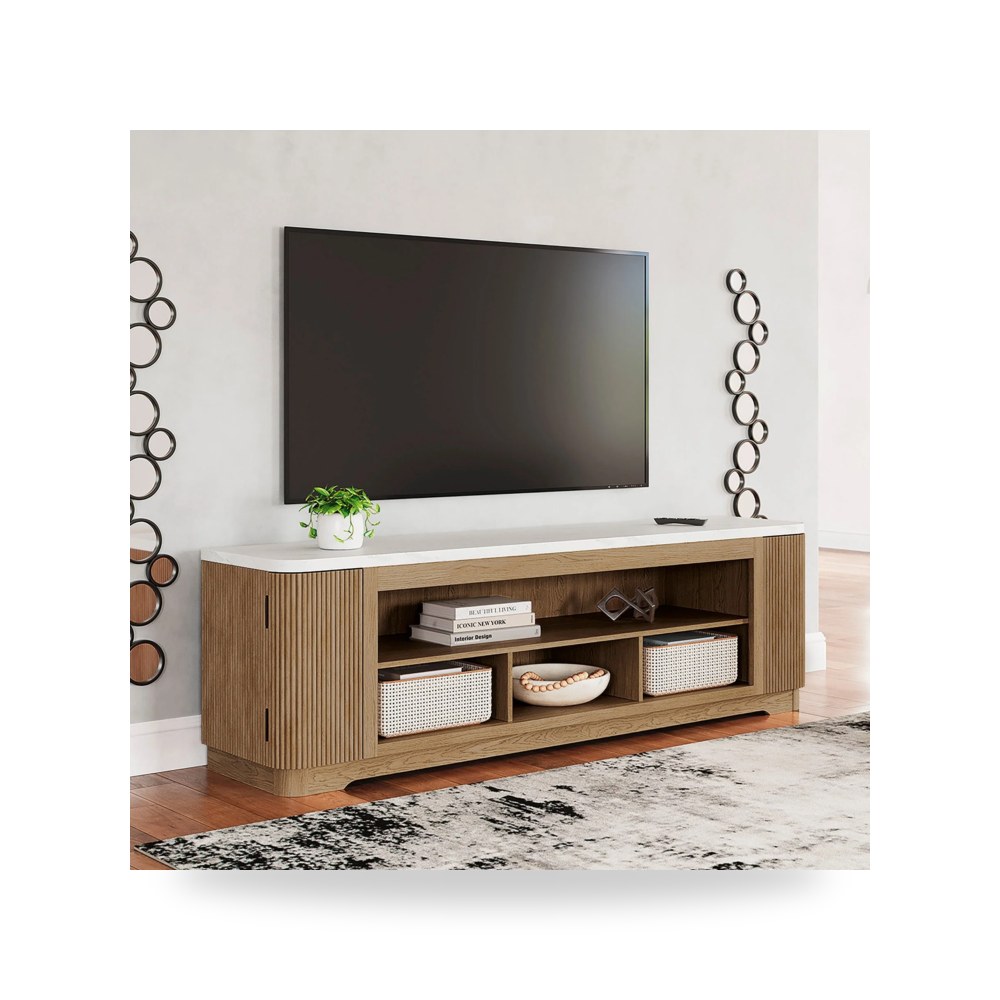 طاولة تلفزيون آشلي Ashley Furniture موديل W808 68 موديل W808-68