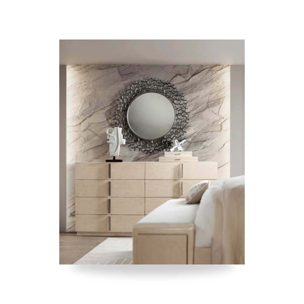 خزانة أدراج خشب Westwood Eight Drawer Hooker