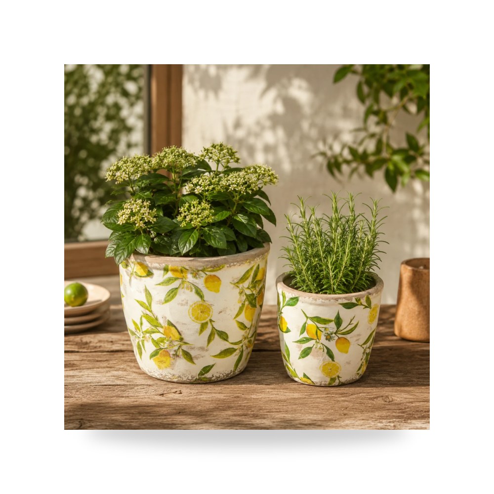 حوض زرع ونباتات ديكوري فاخر - مركن حوض زرع موديل EG C5609 - طراز EG-C5609