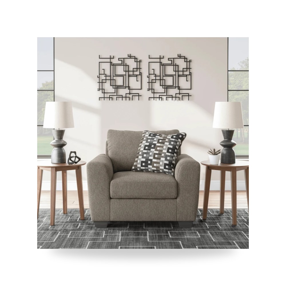 كرسي جلوس بتصميم أنيق - Triston-Peaks Oversized Chair - طراز 3020423