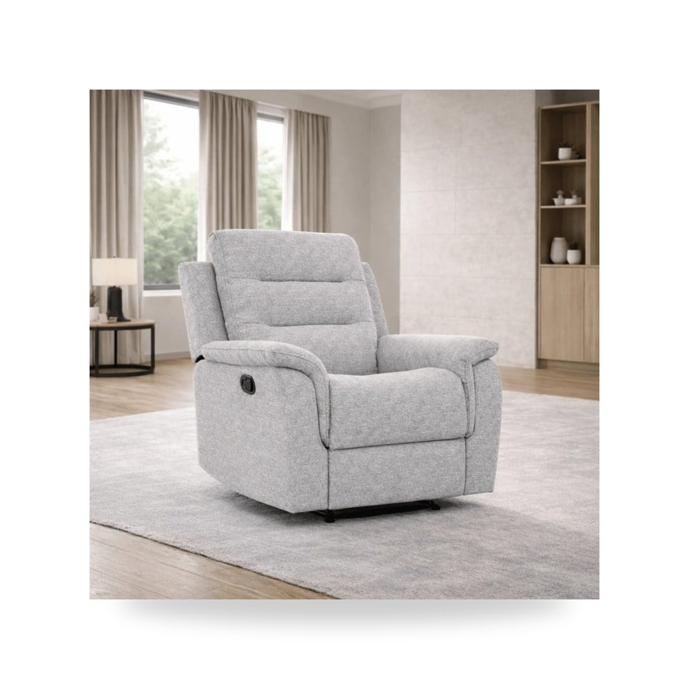 كرسي استرخاء مريح - كرسي استرخاء رمادي HushGlide - طراز R1622-R000760