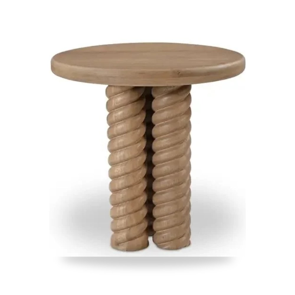 طاولة جانبية بلوط Treccia Moes موديل BB-1030-24 Moe's Home
